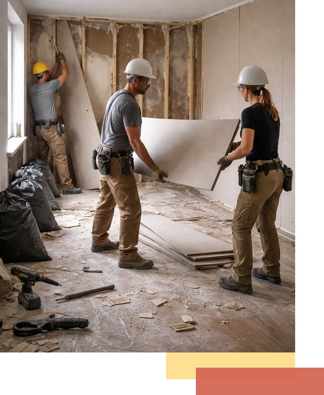 Демонтаж стеновых панелей в Дальнегорске быстро и аккуратно