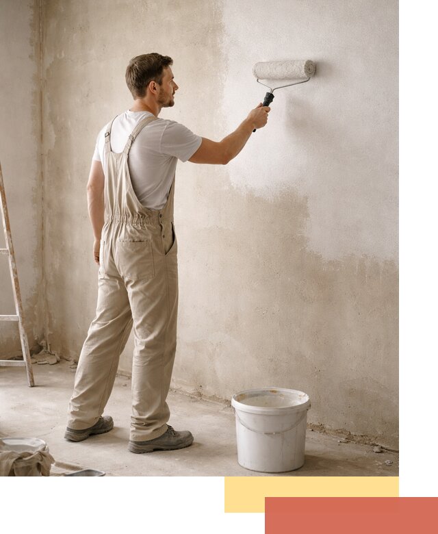 Грунтовка стен под отделку в Дальнегорске профессиональным раствором