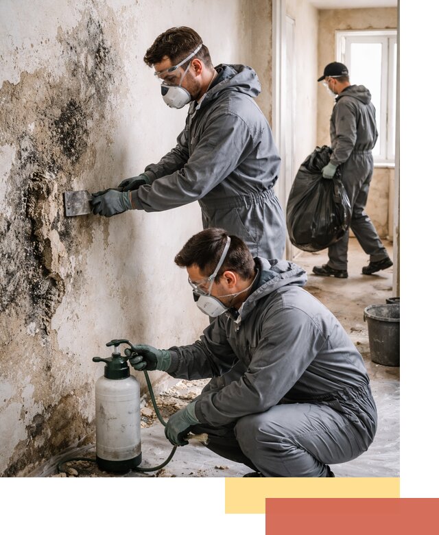 Удаление плесени со стен профессионально в Дальнегорске