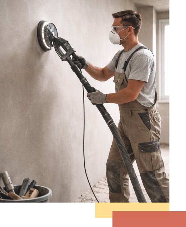 Профессиональная шлифовка стен в Дальнегорске быстро и качественно