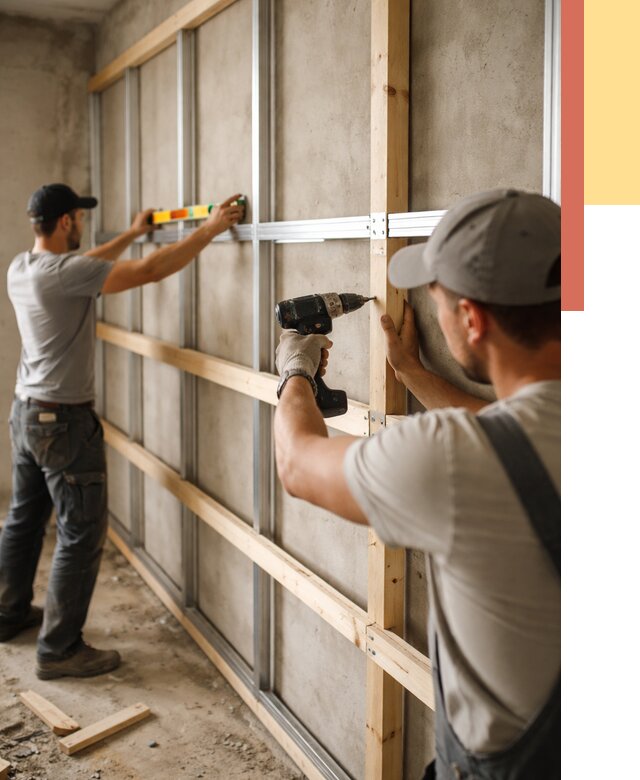 Устройство обрешетки под панели в Дальнегорске от 2164 руб. — монтаж под ключ | ОТДЕЛОЧНИК-Дль