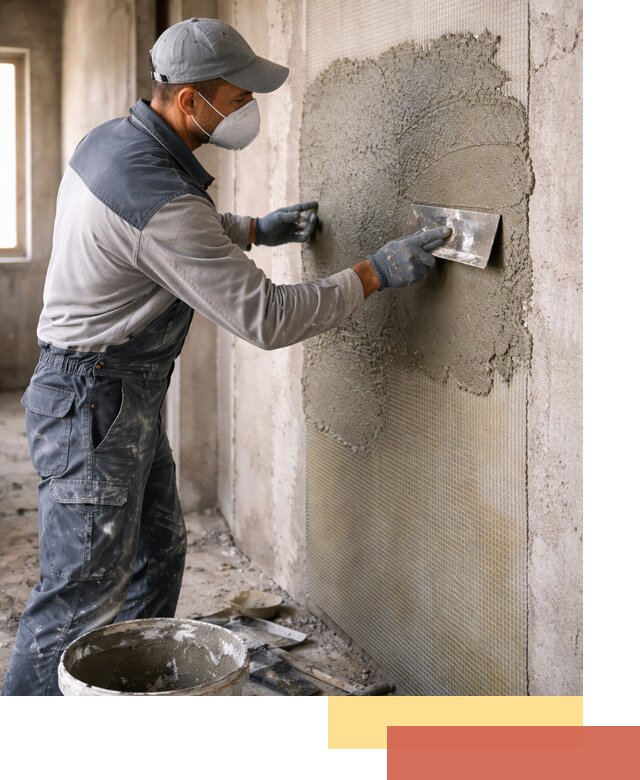 Штукатурка стен по сетке в Дальнегорске под ключ качественно и быстро