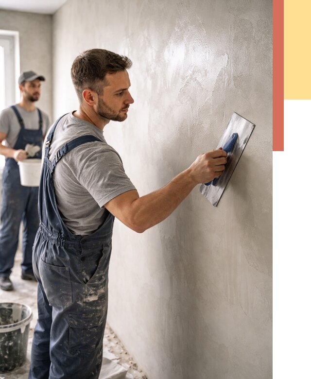 Глянцевание штукатурки стен в Дальнегорске от 7728 руб. — услуги и затирка | ОТДЕЛОЧНИК-Дль