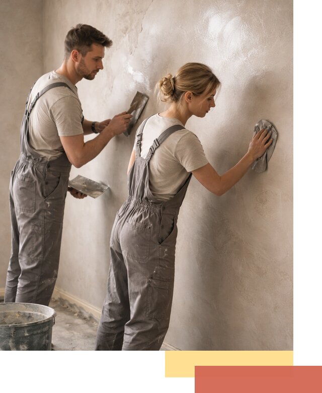 Венецианская штукатурка высокого качества в Дальнегорске