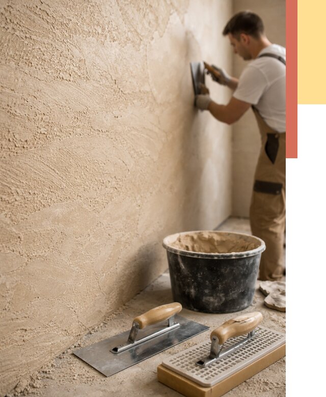 Декоративная штукатурка травертин в Дальнегорске от 1855 руб/м2 — качественно и недорого | ОТДЕЛОЧНИК-Дль