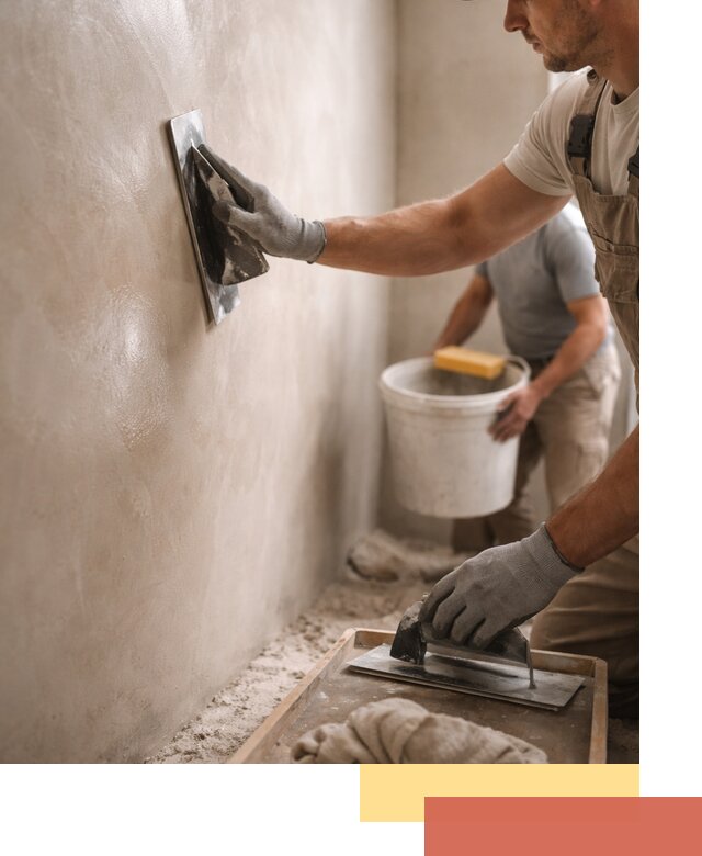 Нанесение марокканской штукатурки таделакт в Дальнегорске