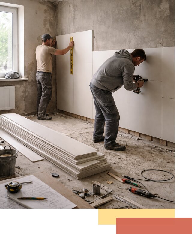 Монтаж ПВХ панелей на стены в Дальнегорске качественно и быстро