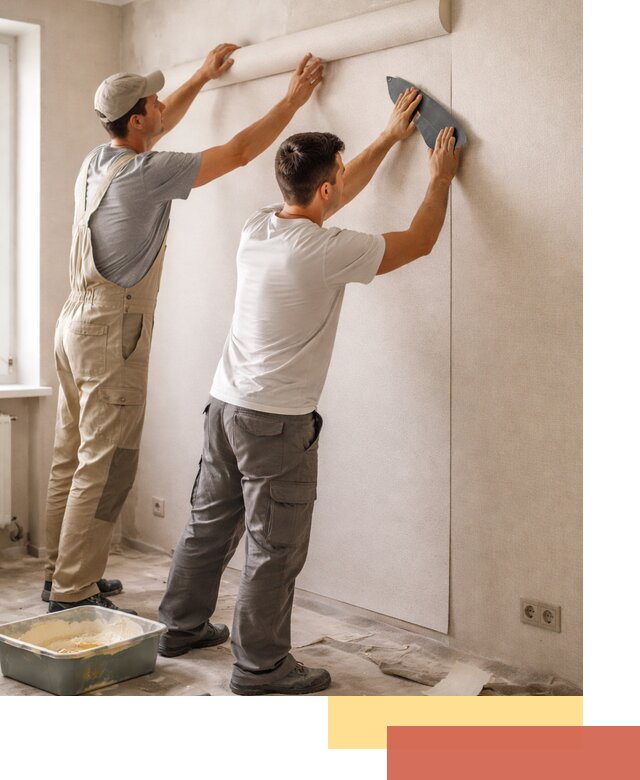 Поклейка виниловых обоев в Дальнегорске профессионально и качественно