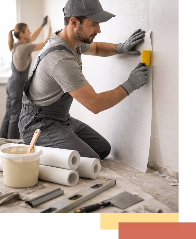 Поклейка стеклообоев профессионально в Дальнегорске