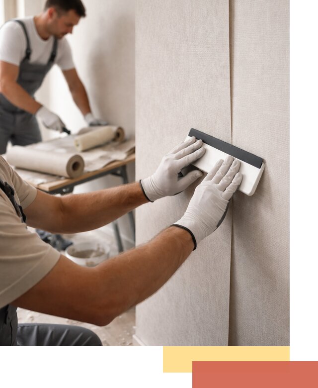 Поклейка обоев под покраску в Дальнегорске профессионально и быстро