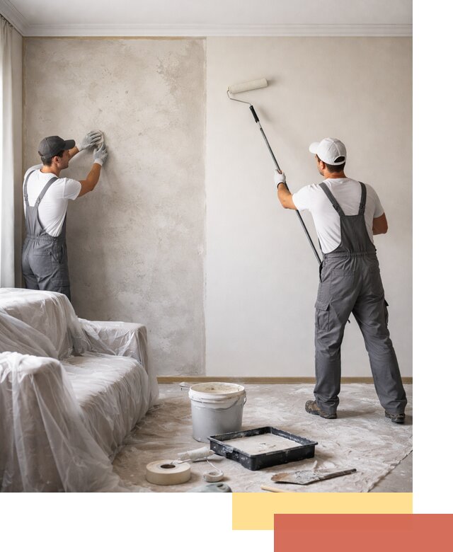 Покраска стен антивандальной краской в Дальнегорске