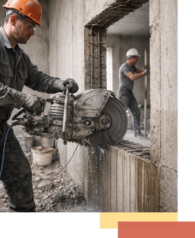 Алмазная резка проемов в Дальнегорске быстро и точно