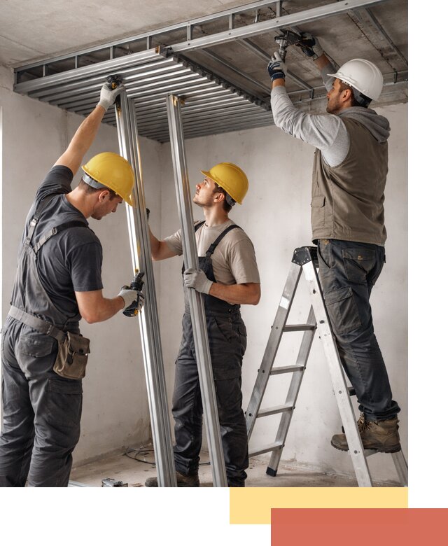 Монтаж реечного потолка под ключ в Дальнегорске