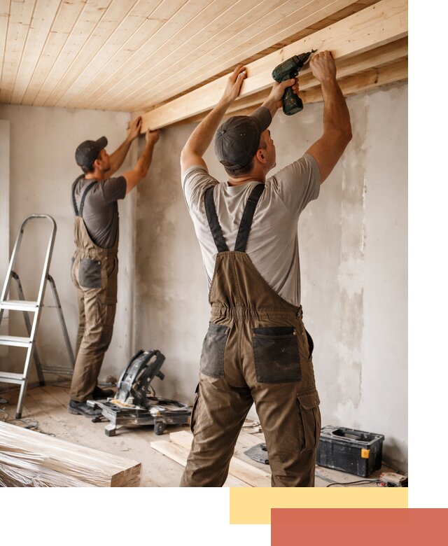 Монтаж потолка из вагонки в Дальнегорске профессионально и аккуратно