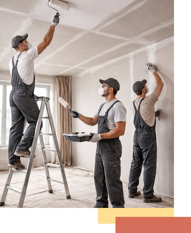 Покраска потолка из гипсокартона в Дальнегорске качественно и недорого