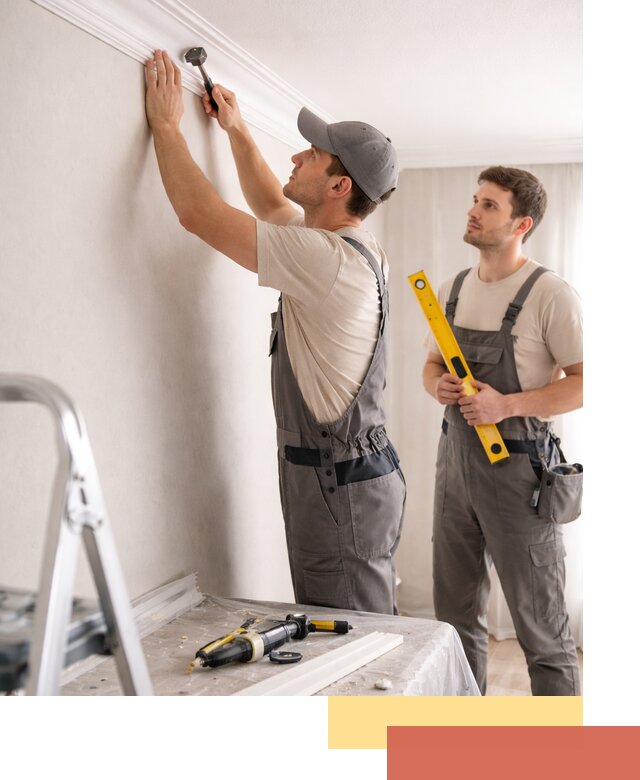 Монтаж потолочного плинтуса в Дальнегорске качественно и быстро