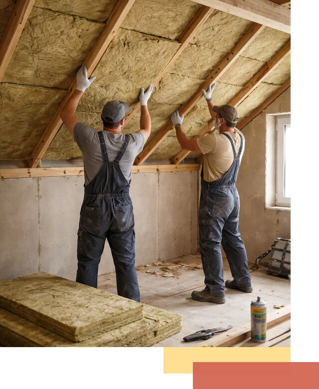 Утепление потолка минеральной ватой в Дальнегорске