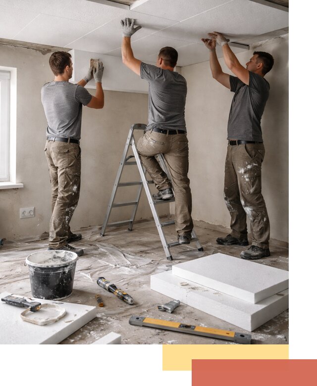 Утепление потолка пенопластом в Дальнегорске быстро и качественно